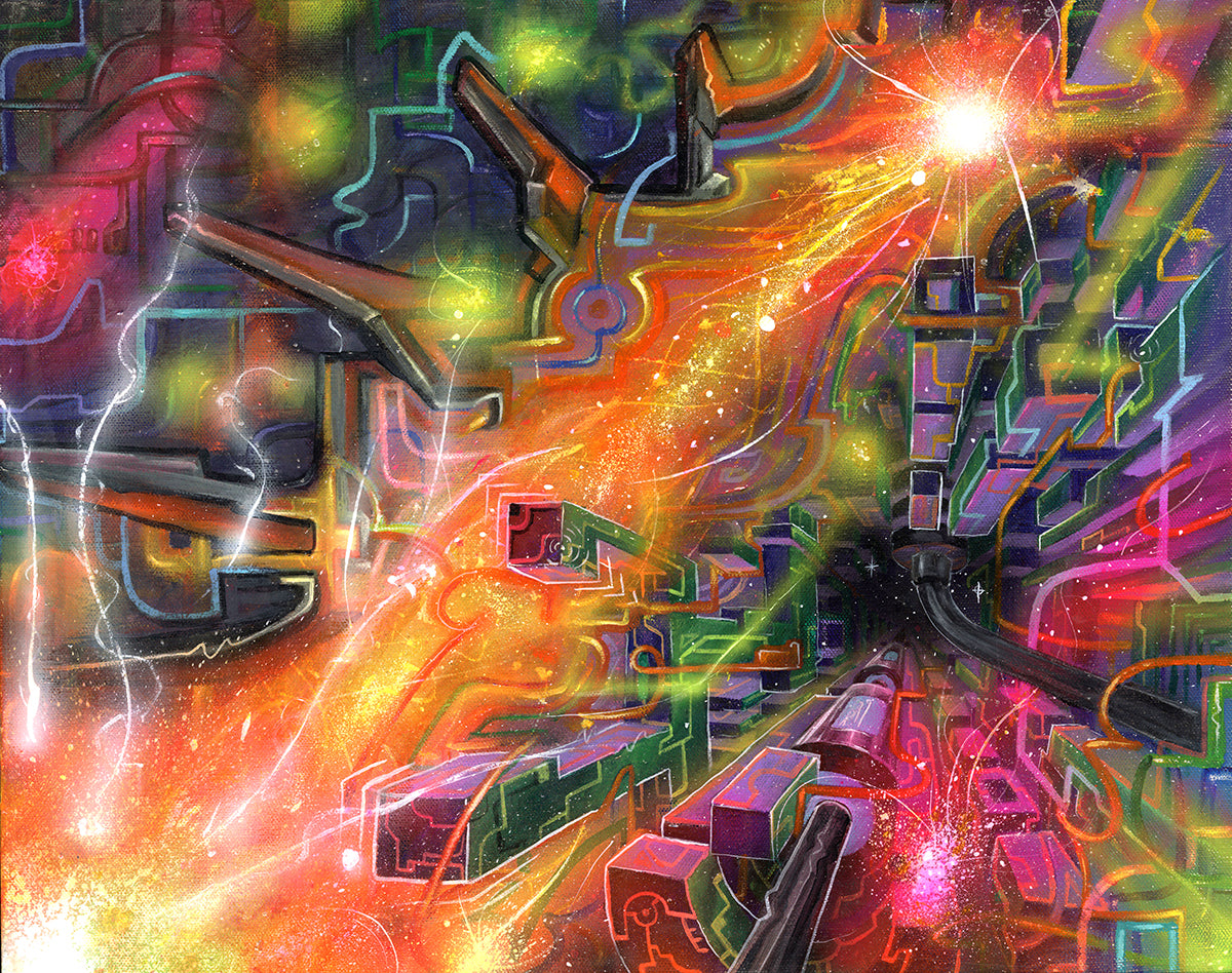 Control VS The Element of Surprise Canvas Print