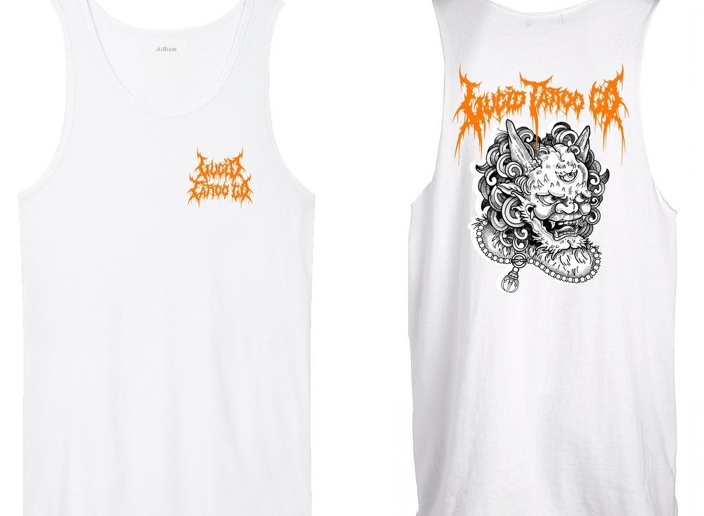 Foo-Dawg Collaborative Tank Top - WHITE