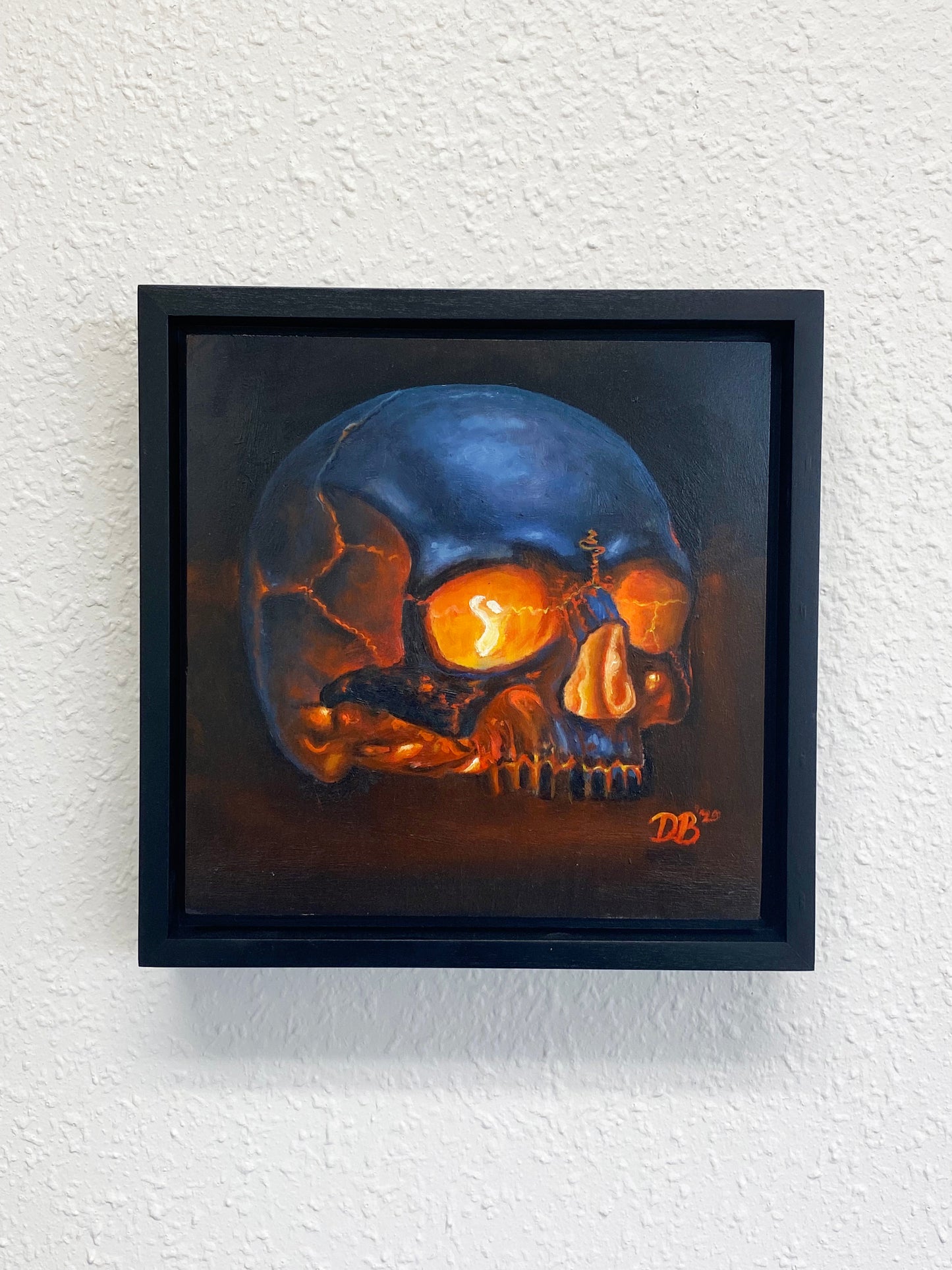 Molten Skull - Original Painting
