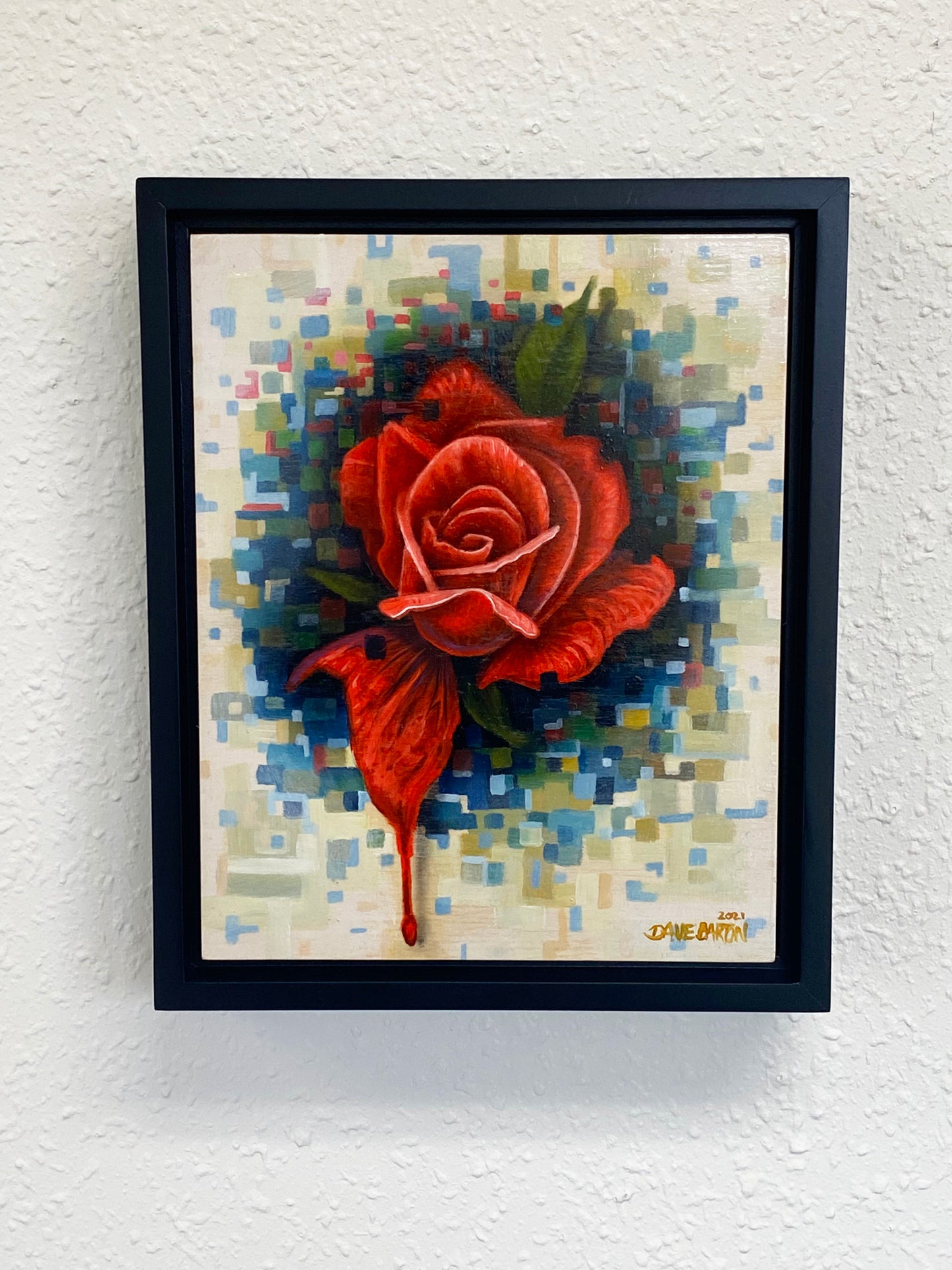 Rose Simulation - Original Painting