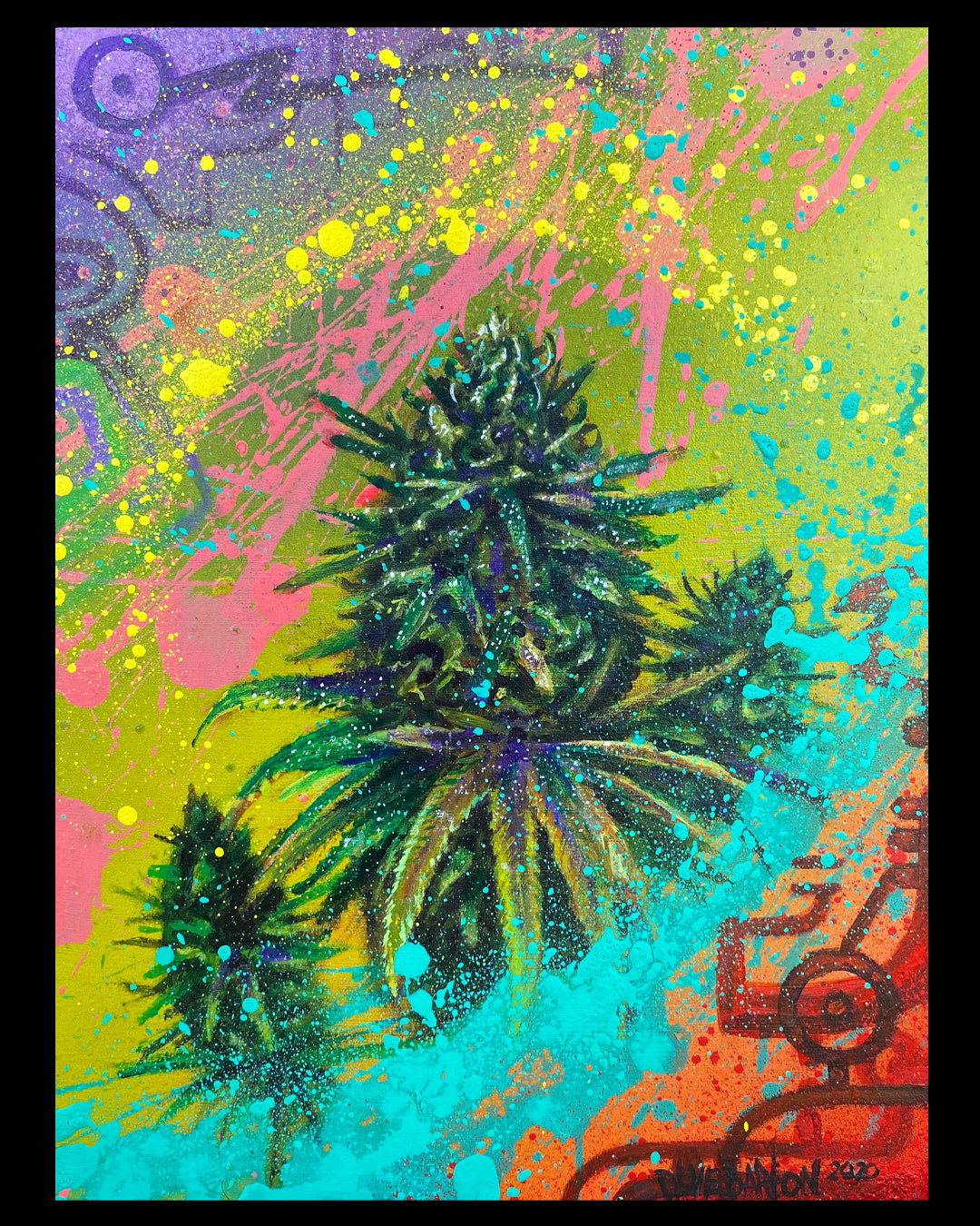 Purple Haze Canvas Print