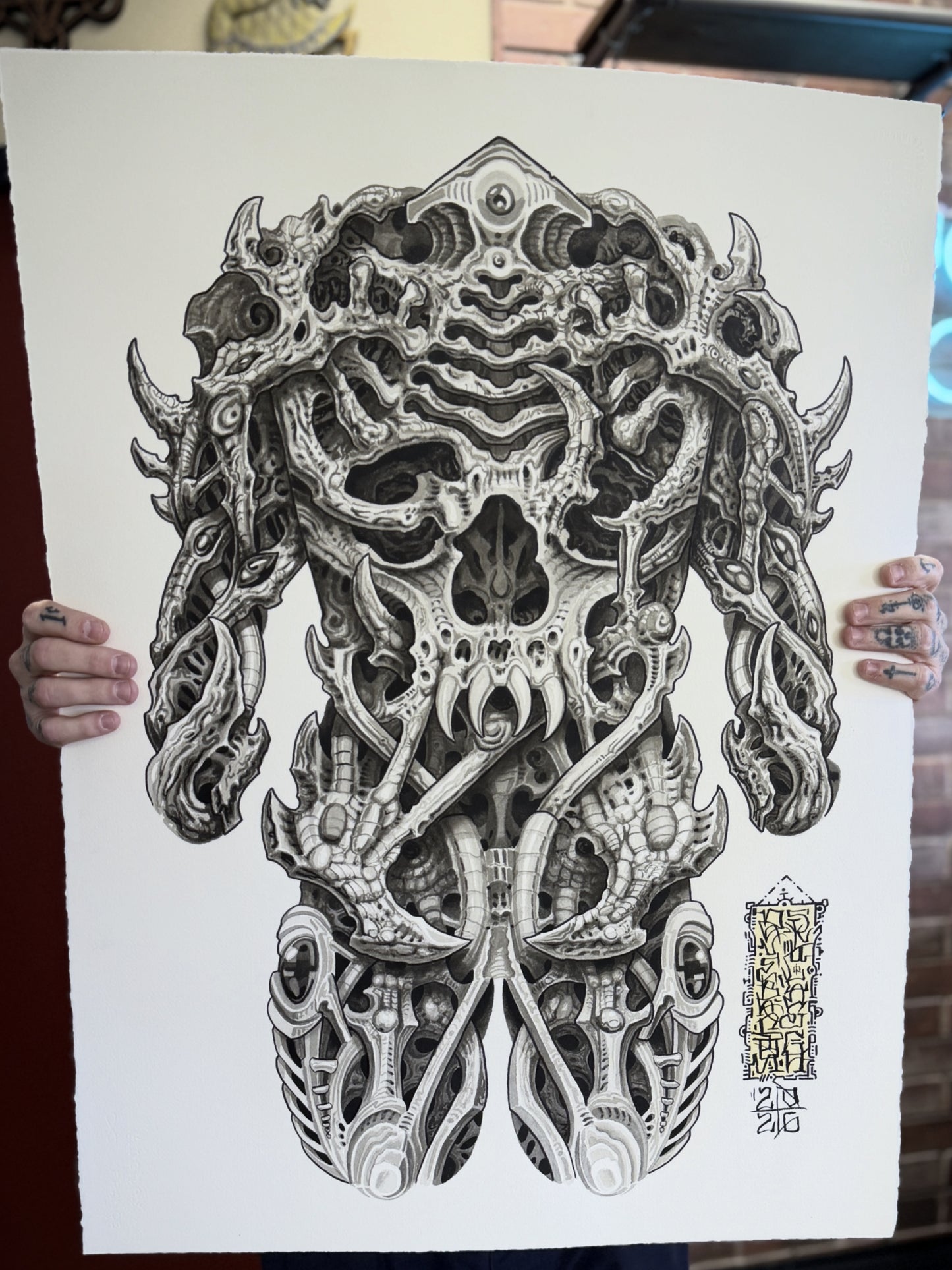 SKULLMECH PRINT