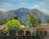 View From Backyard, Camarillo California - Original Painting