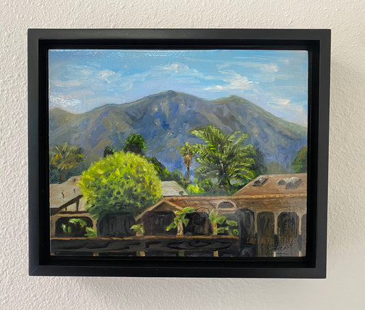View From Backyard, Camarillo California - Original Painting