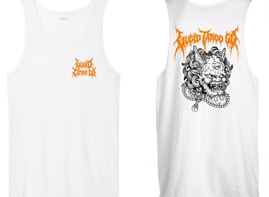 Foo-Dawg Collaborative Tank Top - WHITE