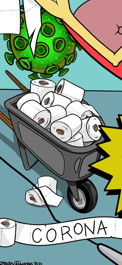 Bevis & Butthead Pandemic Poster (Less than 5 remain)