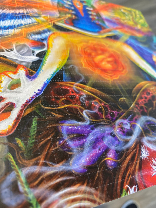 "Visions" BLOTTER PRINT