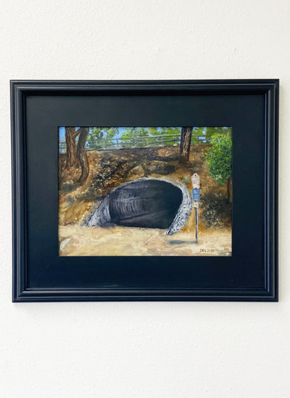 Mission Oaks Bridge - Original Painting