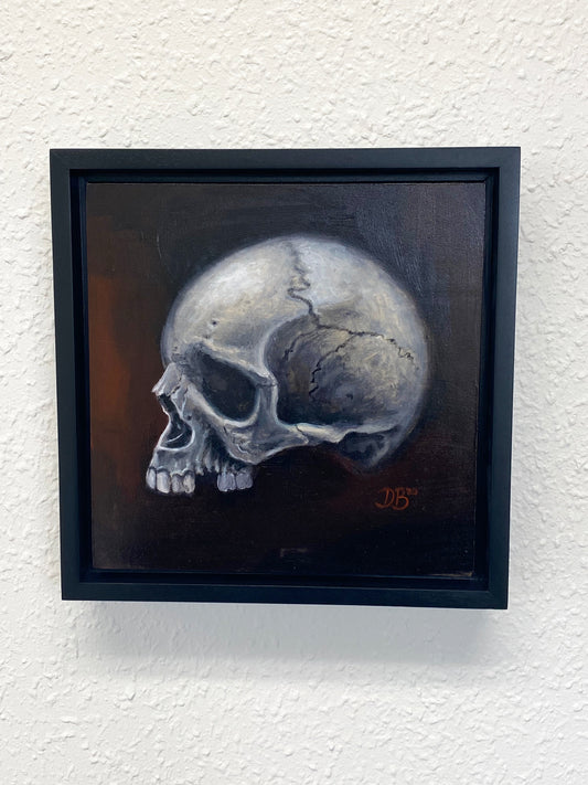 Side View Skull - Original Painting