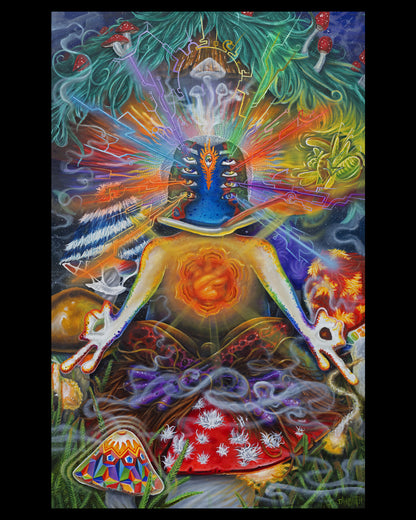 "Visions" BLOTTER PRINT